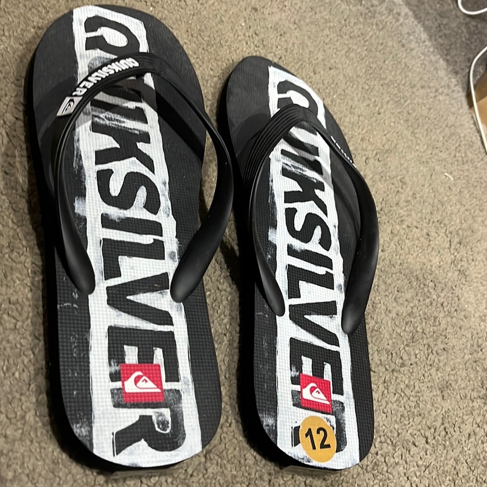 Mens Quicksilver Flip Flops